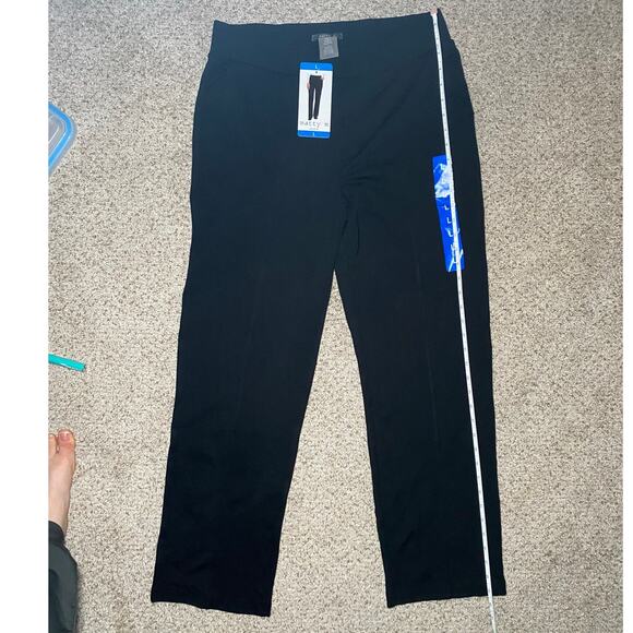 Black Matty M Pants - Size Large - Front Pockets - NWT - Picture 3 of 11